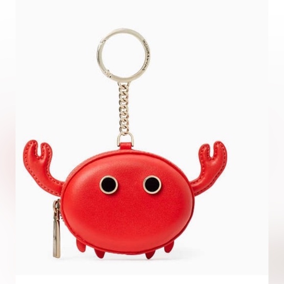 KATE SPADE Pinch Me Crab Coin Purse New With Tags - Picture 1 of 2